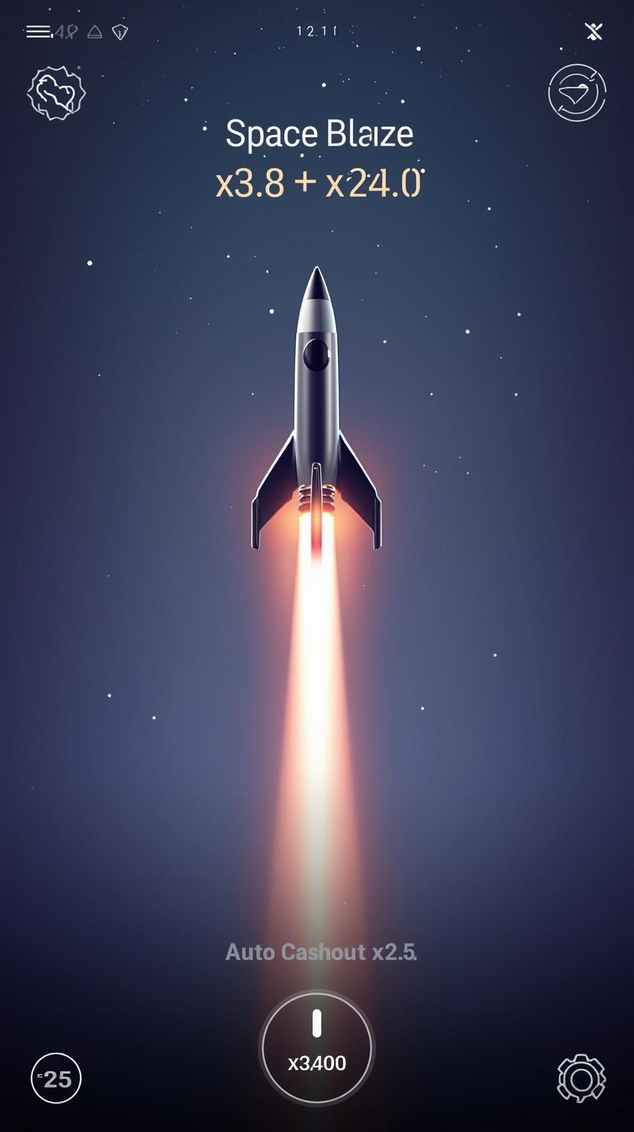 Space Blaze mobile app